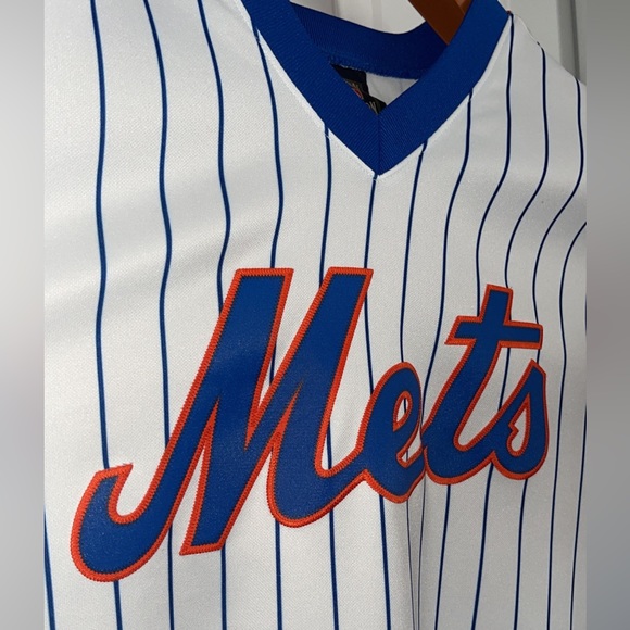 New York Mets Darryl Strawberry 1986 “Cooperstown Collection” Home Jersey - Picture 4 of 4